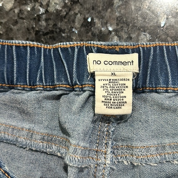 No comment maxi denim skirt - Picture 7 of 9